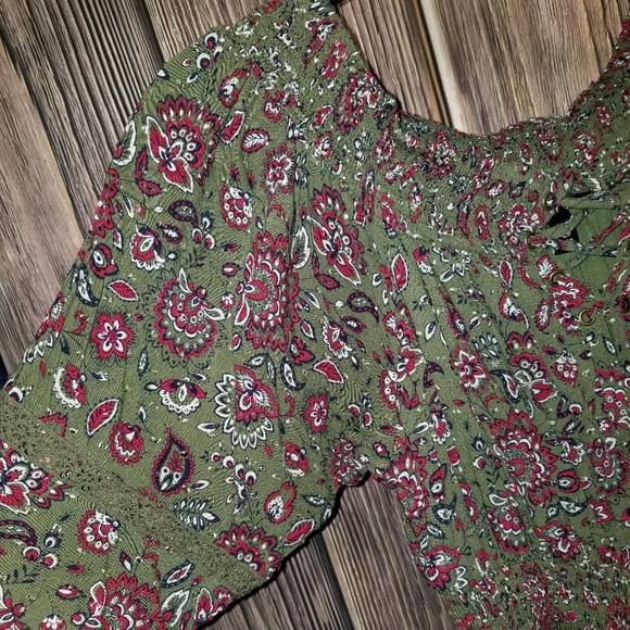 Green Autumn Dress Size XL - Picture 2 of 4